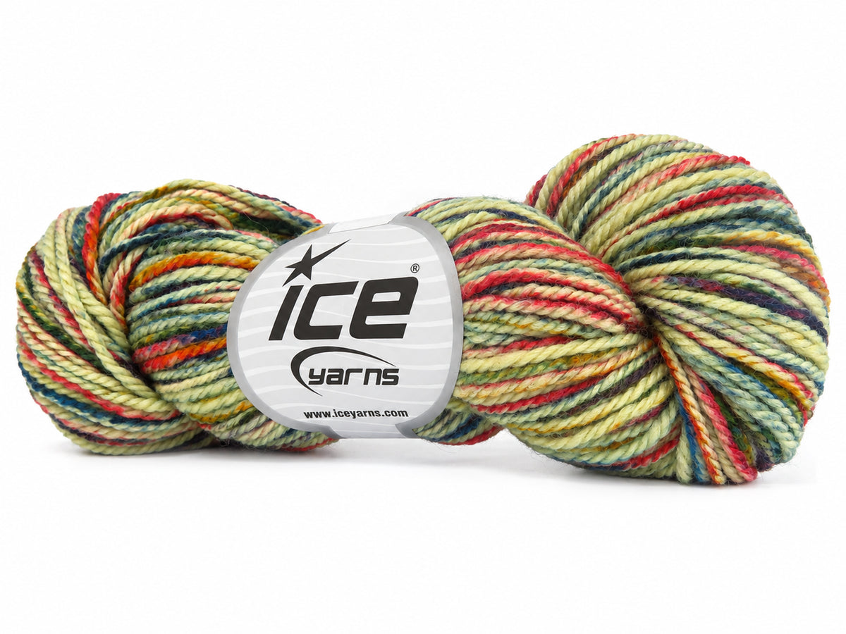 Organic Wool Bulky Hand Paint