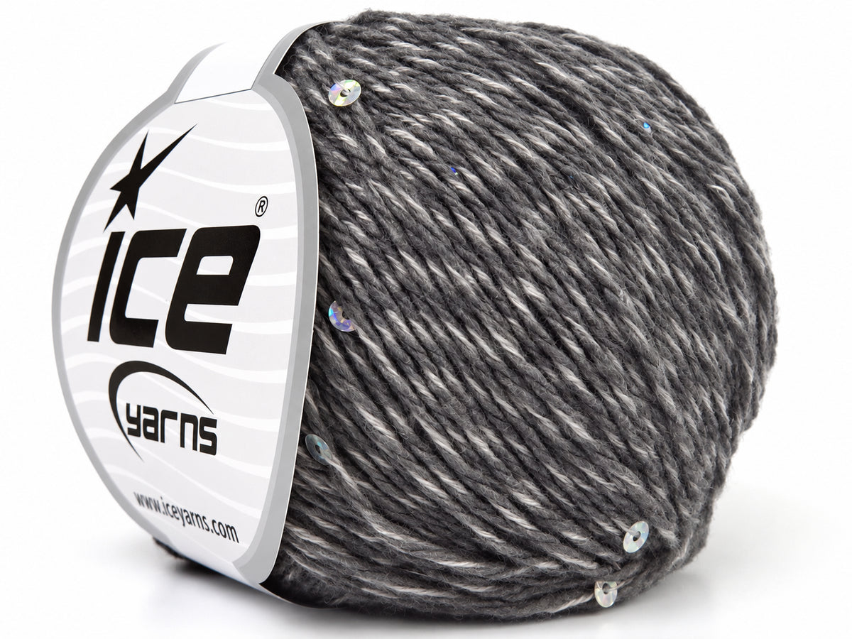 Paillette Cotton Grey Shades fnt2-86053