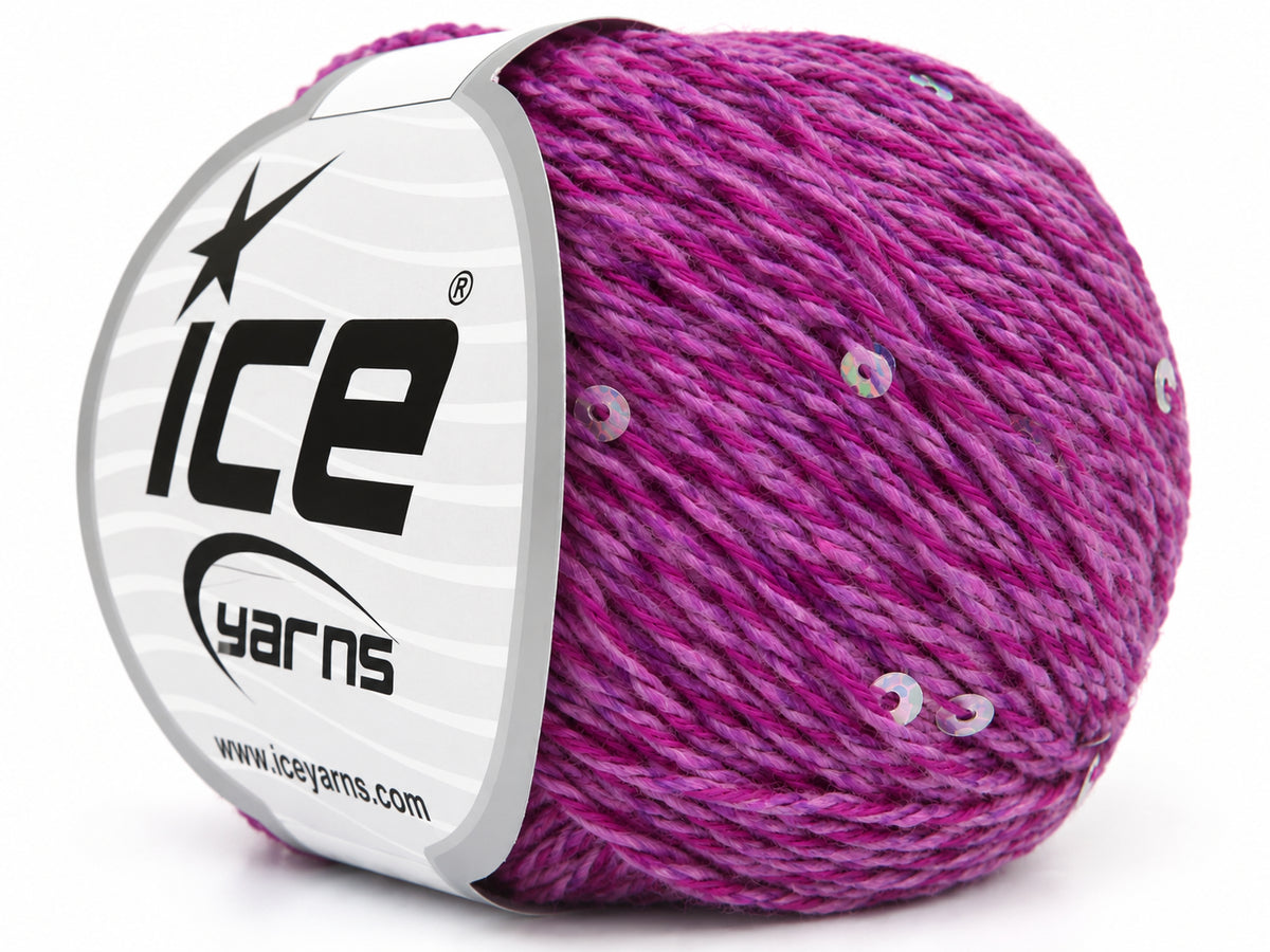 Paillette Cotton Lilac Shades fnt2-86064