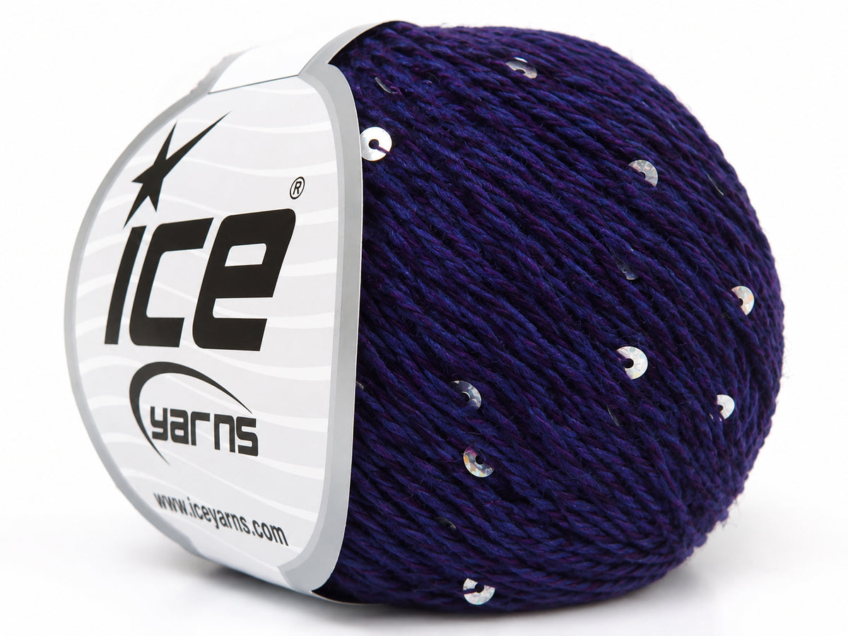 Paillette Cotton Purple Shades fnt2-86065