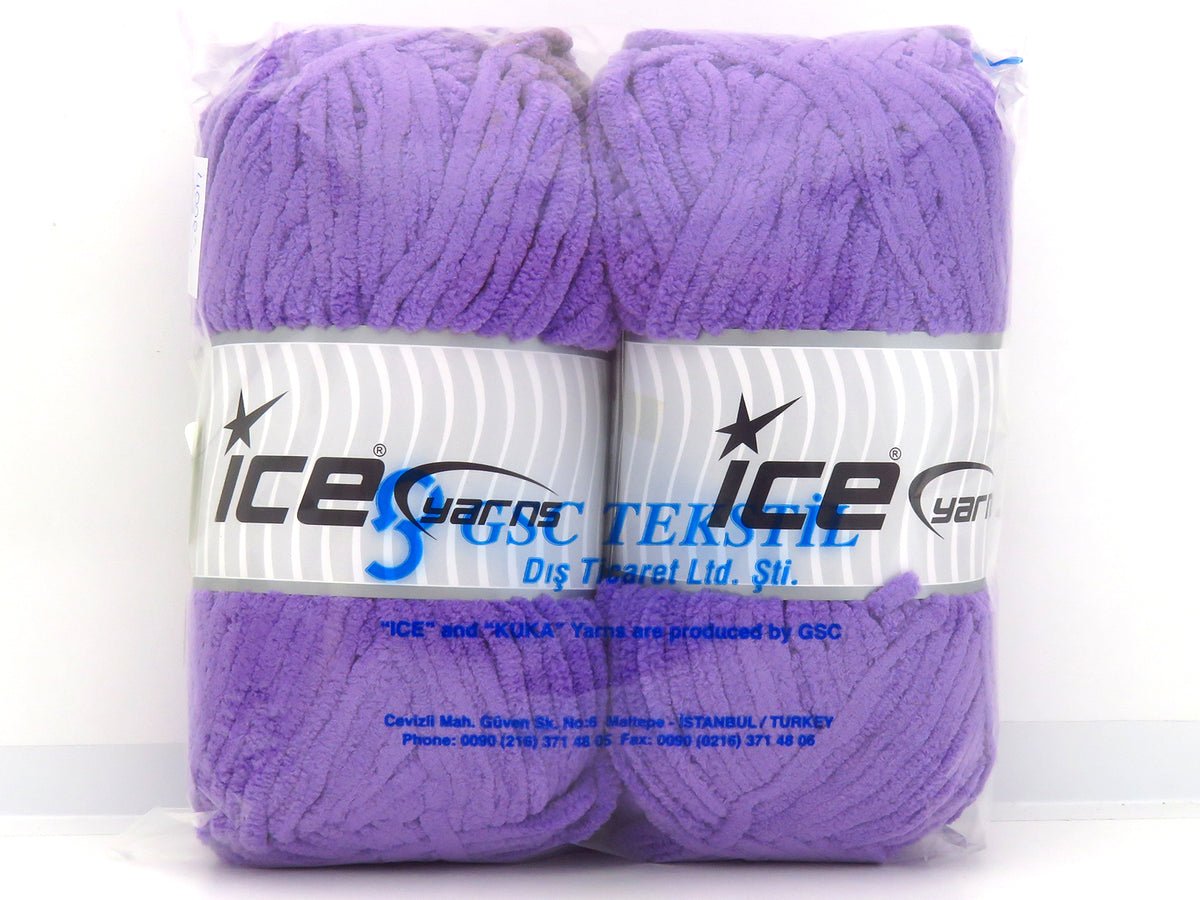 Mixed Lot Multicolor Superbulky Chenille Yarns fnt2-86069