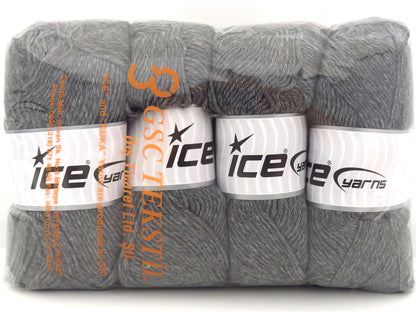 Caryle Sock Fine Grey fnt2-86131