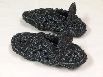 Bootees Black, Blue smp-846